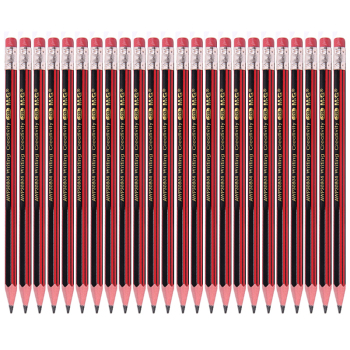 晨光 AWP30802 HB木杆铅笔六角红黑抽条 AWP30802 HB 190mm