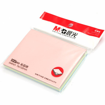 晨光 YS-11 多彩優(yōu)事貼 76*102mm 100頁/本 混色