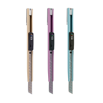 晨光 ASS91491 小号金属炫彩美工刀 ASS91491 9mm 颜色随机