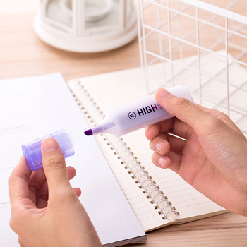 得力 S625 荧光笔 紫色 S625