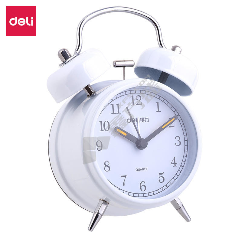 得力deli 9025闹钟 9025 155*65*82mm 3.5寸