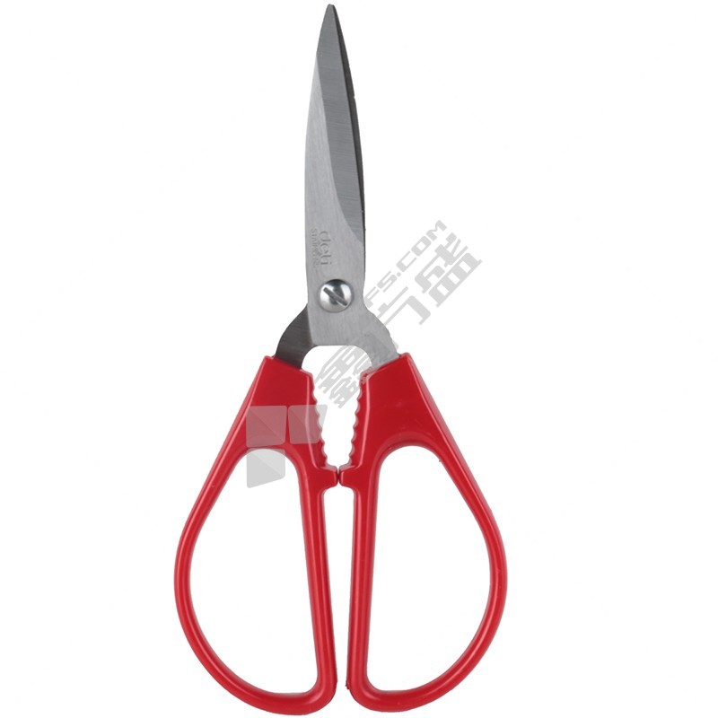 得力 6036 剪刀 170mm 红色