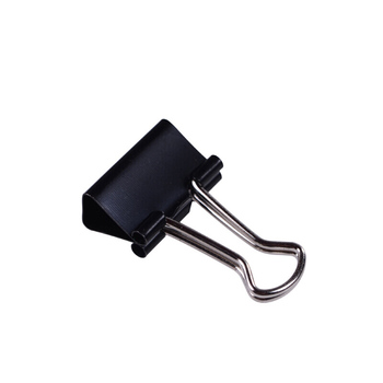 晨光 M&G EPLUS黑色长尾夹 黑盒装 41mm 黑色 12只/盒 ABS92727