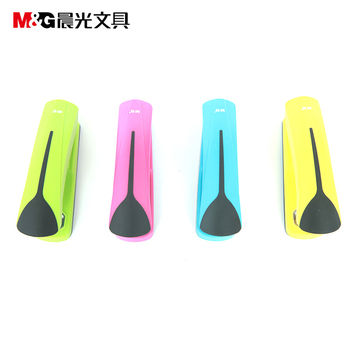 晨光 ABS91641 炫彩办公订书机 颜色随机 ABS91641