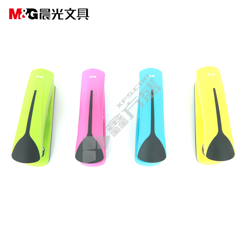 晨光 ABS91641 炫彩办公订书机 颜色随机 ABS91641
