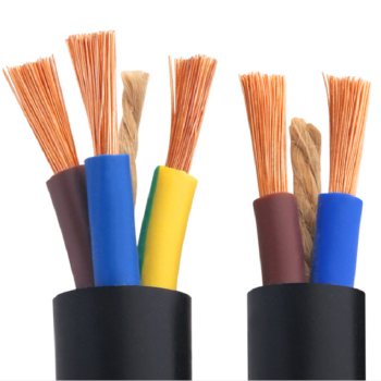 银根 国标中型橡套软电缆 户外耐油耐磨橡套线 橡套电缆 2x2.5平