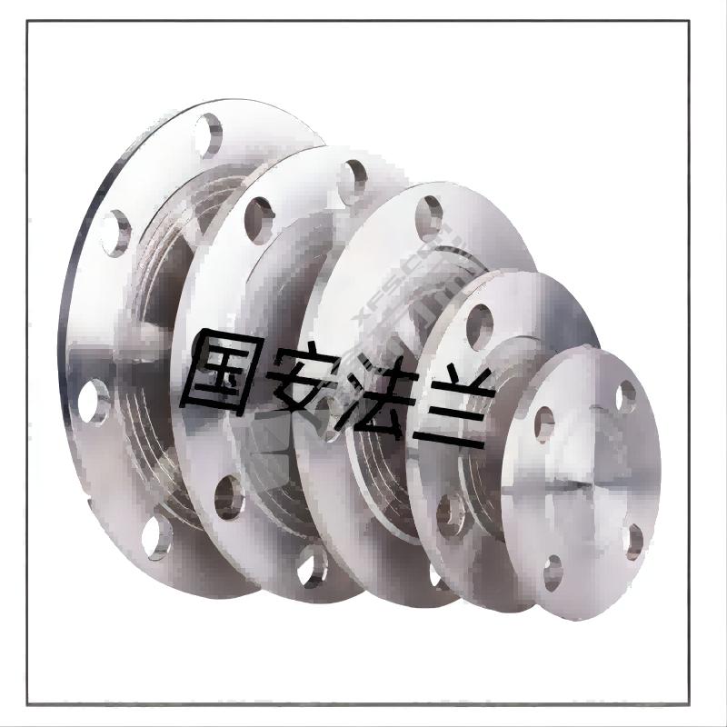 国安 法兰 DN40 Q235 PN16平焊带颈法兰盘 B系 锻打