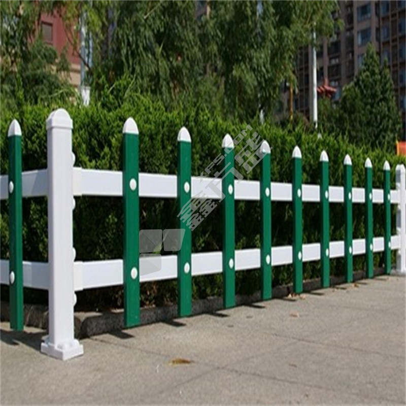 得力 pvc栅栏小篱笆护栏 墨绿色高50cm 加厚型