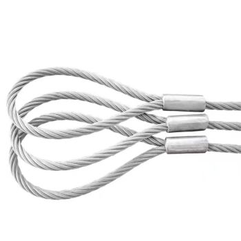 巨力 压制镀锌钢丝绳 6.2*4M