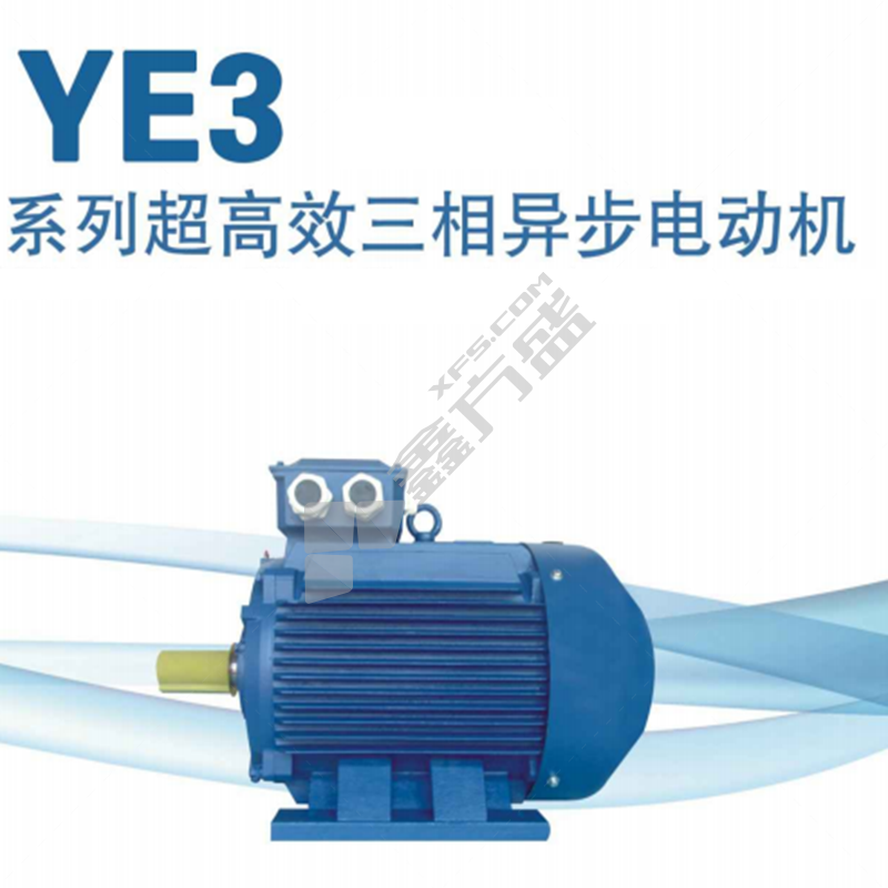 DZ/江苏大中 YE3超高效率三相异步电动机 YE3-100L2-4 3KW IP55