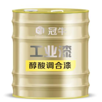 冠牛 醇酸调和漆 白，20kg/桶