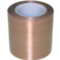 美澳 特氟龙PTFE玻璃纤维布耐高温胶带 棕色，0.18mm*100mm*10m