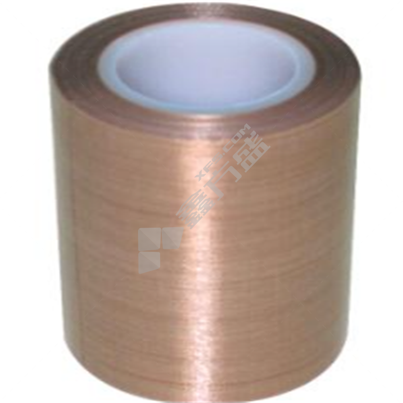 美澳 特氟龙PTFE玻璃纤维布耐高温胶带 棕色，0.18mm*100mm*10m