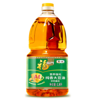 福临门纯香大豆油(营养强化） 1.8L