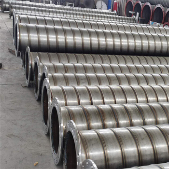 力王不锈钢带法兰螺旋钢管 φ273*3