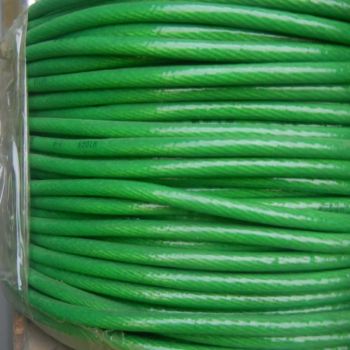 腾海 钢丝绳 12# 软丝绳 1000m/盘 带绿色外皮