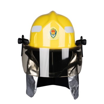 谋福 647 3C认证消防头盔韩式头盔防护头盔14款消防头盔消防员灭火防护头盔( 647