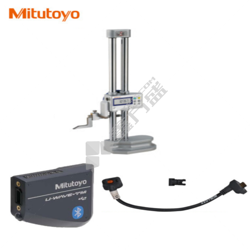 Mitutoyo 数显高度尺 0-600mm+数据输送器+数据线
