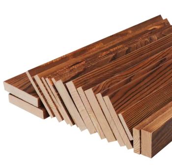 #防腐木板 16*87碳化木，4米/块