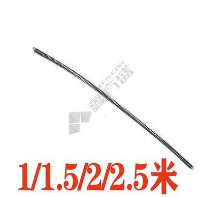 #下水道疏通器弹簧22mm 22毫米单根1.5米无配件 