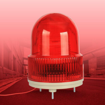 #齐鲁安然声光报警灯 DC24A AC220V 红灯