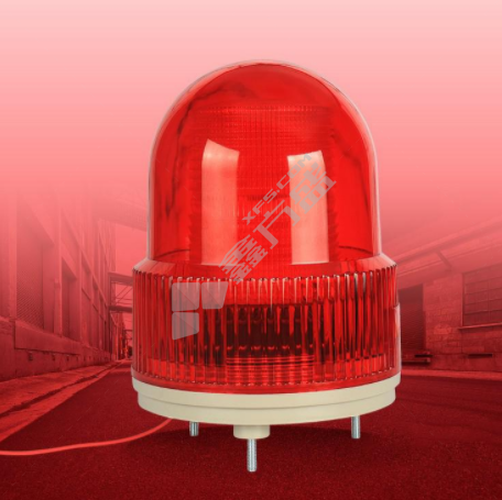 #齐鲁安然声光报警灯 DC24A AC220V 红灯