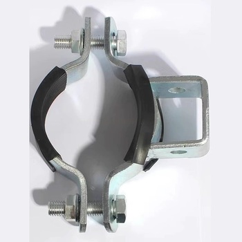 重型管卡抱箍 DN40直径48MM+防震条4.0厚//