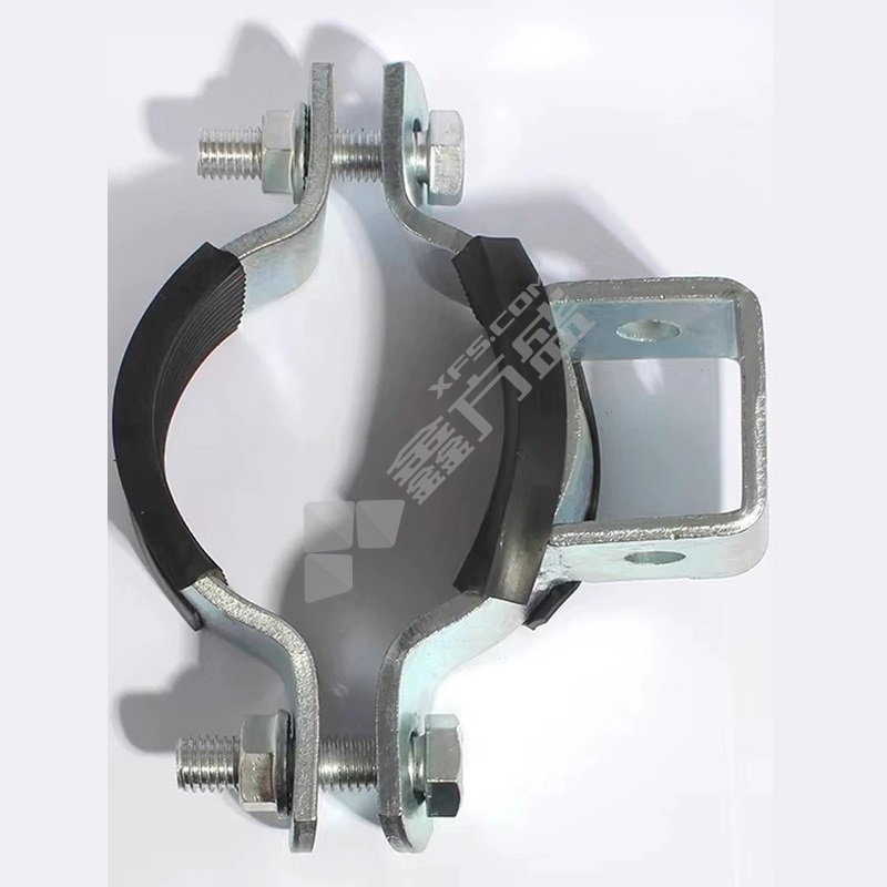 重型管卡抱箍 DN40直径48MM+防震条4.0厚//