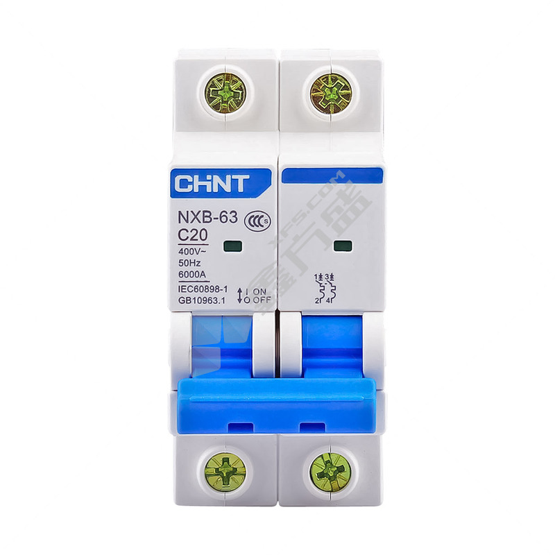 正泰 CHNT 小型断路器NXB-63系列2P NXB-63 2P C25