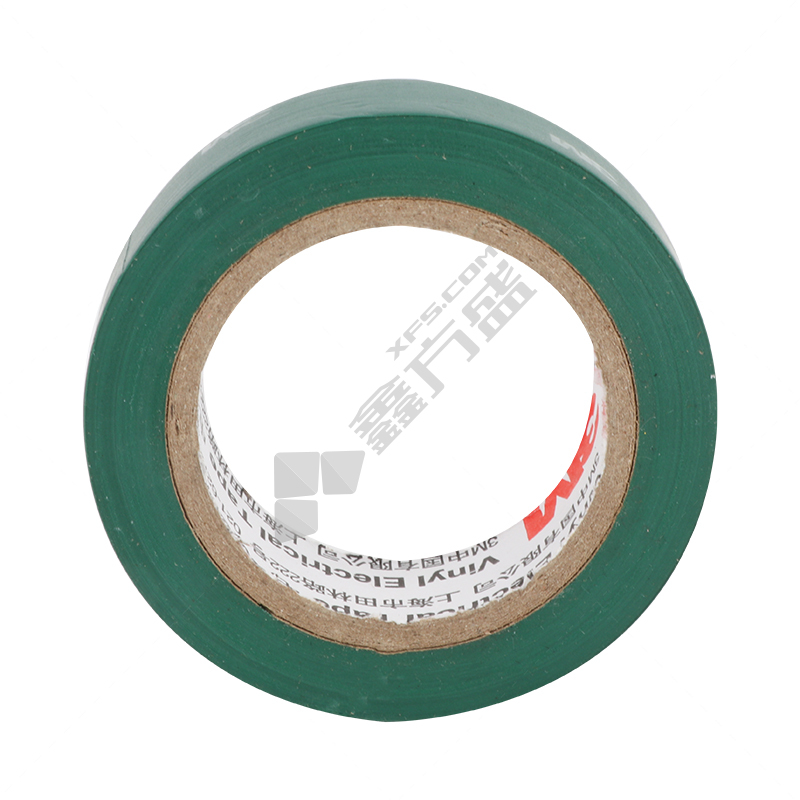 3M 1500型 无铅电工胶带 10m*18mm*0.13mm 绿色 600V以下