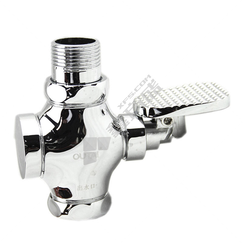 欧泰 OT-404004-25 大便冲洗阀 脚踏式 DN25 铜