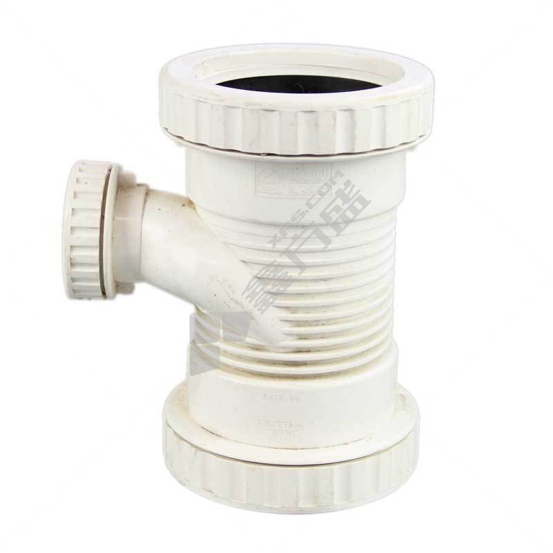 联塑 PVC消音异径三通 110*50 白色