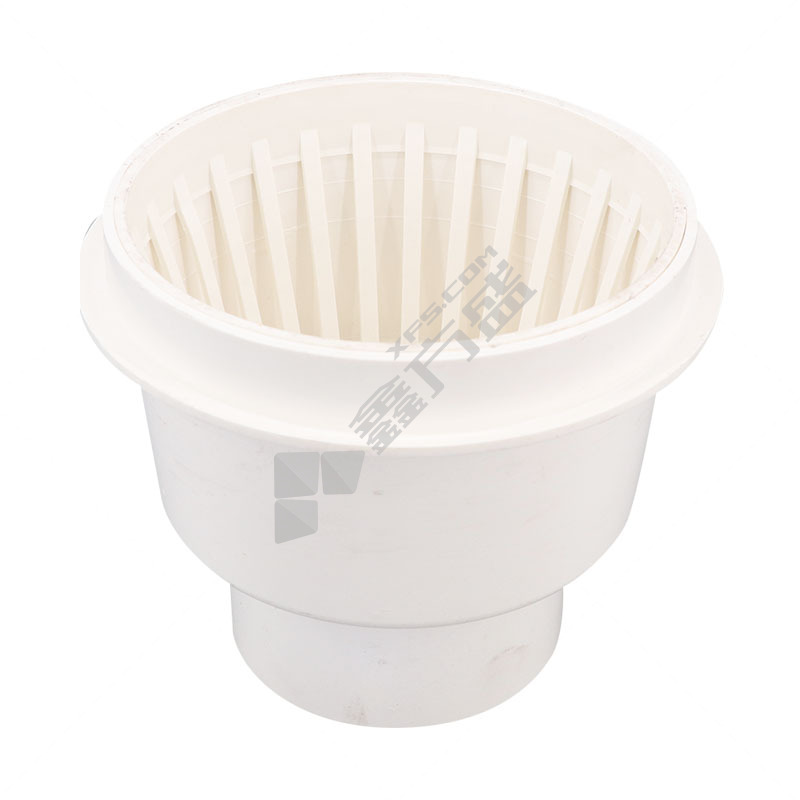 联塑 PVC圆型雨水斗 天台地漏 110