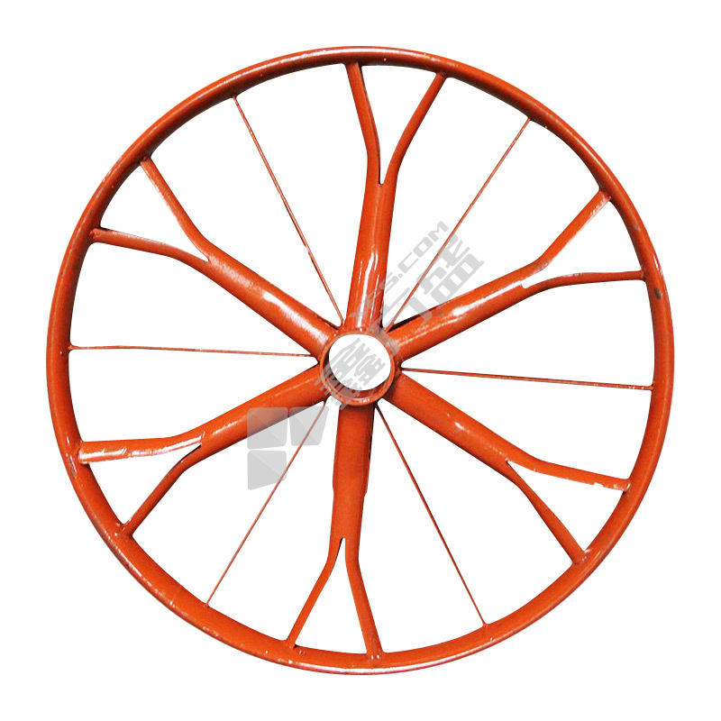 [配件]手推车普通管圈车轮加支撑板 不含轴承 适用沪洋配件全系列