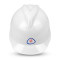 普达 大V型ABS安全帽 ABSV-6011-1 ABSV-6011-1 大V型 白色