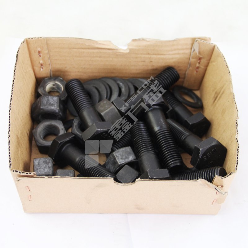 九龙 GB1228直径16-22 10.9级钢结构大六角螺栓 M16 80mm