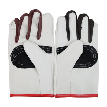 邯洋 全衬帆布手套 均码 黑白