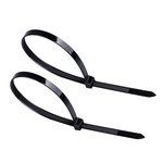 华达HUADA 尼龙扎带 5*300mm 黑色