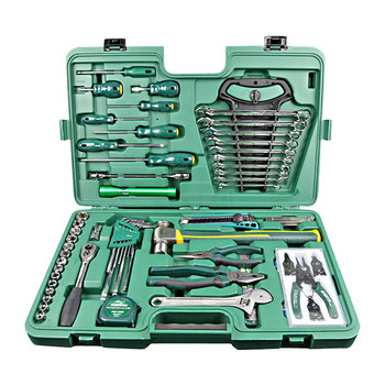 世达sata 机修58件套 维修工具箱 组合工具套装 9516
