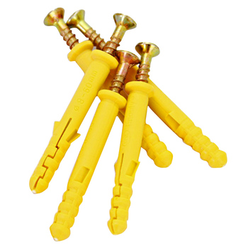 首页 紧固件 胀栓锚栓 塑料胀栓 盾石dushi 拧入式塑料胀塞(金杏) 8mm