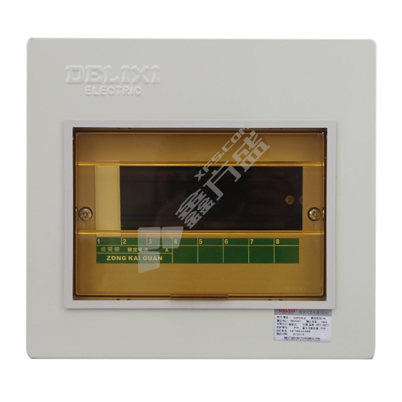 德力西DELIXI CDPZ30S 基础型 暗装式照明箱 CDPZ30s-6 6
