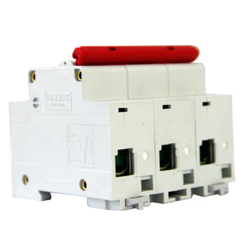 德力西DELIXI 小型大电流断路器DZ47-125系列3P DZ47-125 3P li(D) 80A