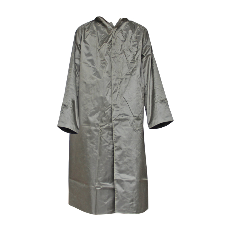 Luan Xin Long raincoat extra-large size green Conjoined type