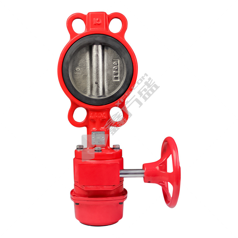 远大 铸铁对夹信号蝶阀 XD371X-16Q DN100 1.6MPa