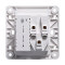 西门子 五孔插座+一位USB 远景系列 雅白 10A 5UB8216-3NC01