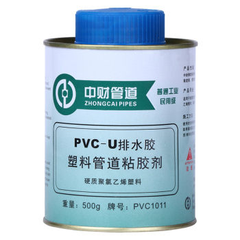 中财 PVC胶水(排水) 500g