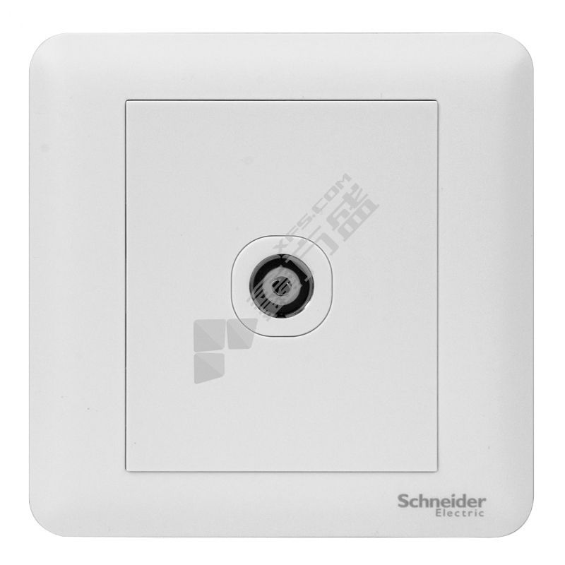 施耐德 畅意系列 一位电视插座 A3B51TV 白色 10A