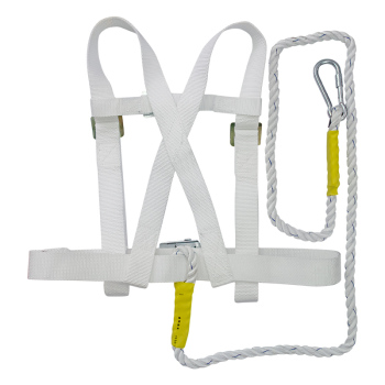 建钢 电工安全带 680152 区域限制 半生单挂点 单钩 绳长1.8米 白色