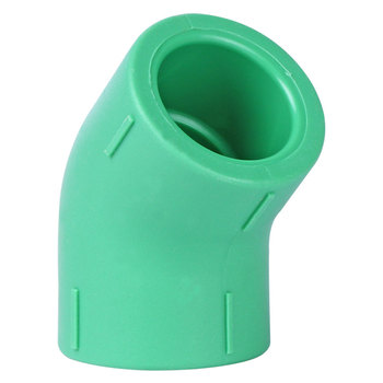 伟星 PPR弯头45° 绿色 32 绿色