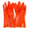 博尔格 708 浸塑颗粒防滑手套 XL 橘色 PVC
